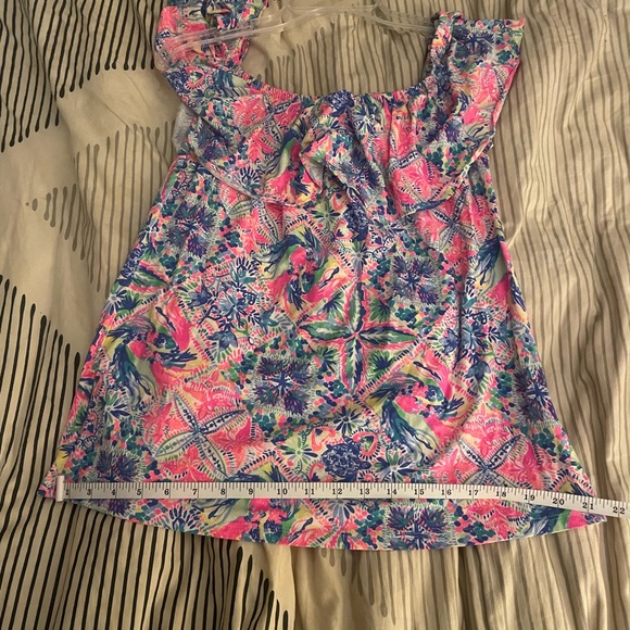 Lilly Pulitzer off the shoulder blouse - Picture 4 of 4